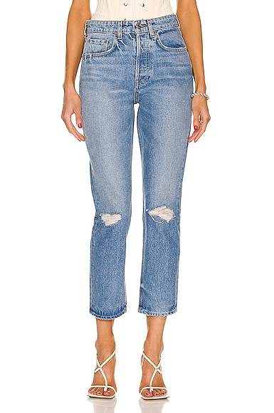 Karolina High Rise Straight Crop