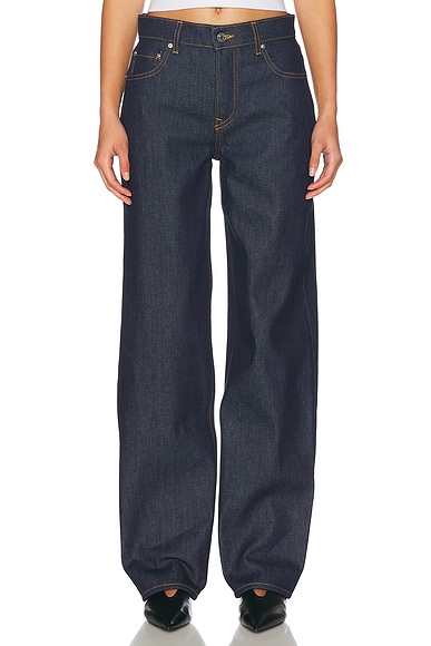 GRLFRND Bella Low Rise Boyfriend in Tuff Crispy