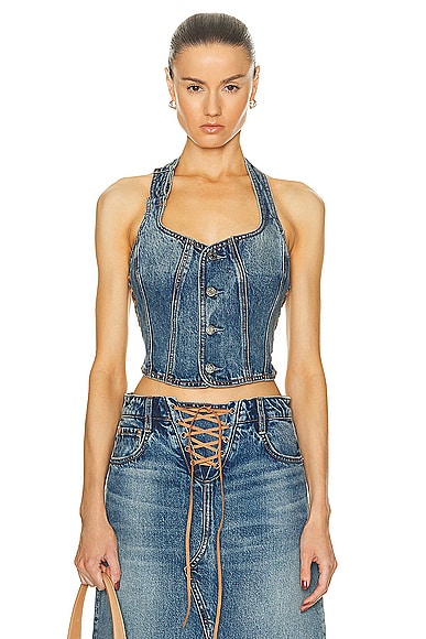 Phoebe Laced Halter Top