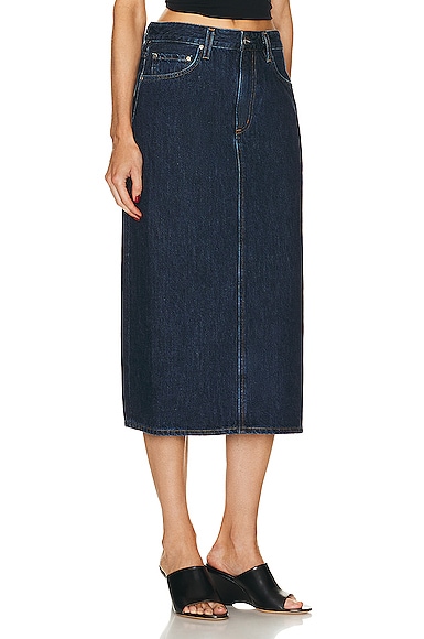 Shop Goldsign The Low Slung Skirt In Covell