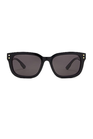 Gucci Square Sunglasses in Black