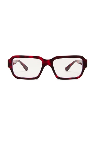 Gucci Rectangle Sunglasses in Havanna