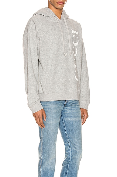 GUCCI Print Hooded Sweatshirt,GUCC-MK1