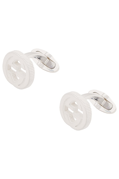 Interlocking G Cufflinks