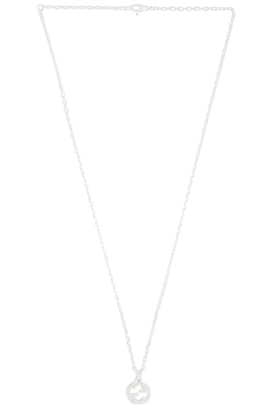 Gucci Interlocking G Necklace in Sterling Silver