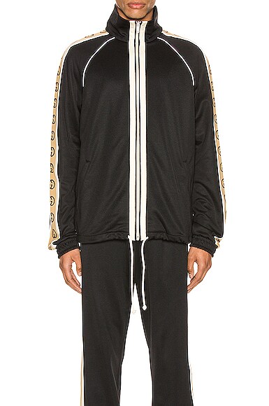 GUCCI Oversize Technical Jersey Jacket,GUCC-MO4