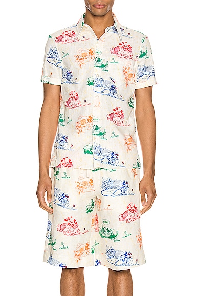 GUCCI X DISNEY PRINTED COTTON SHIRT,GUCC-MS13