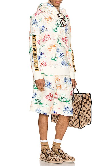 GUCCI x Disney Printed Cotton Shirt,GUCC-MS13