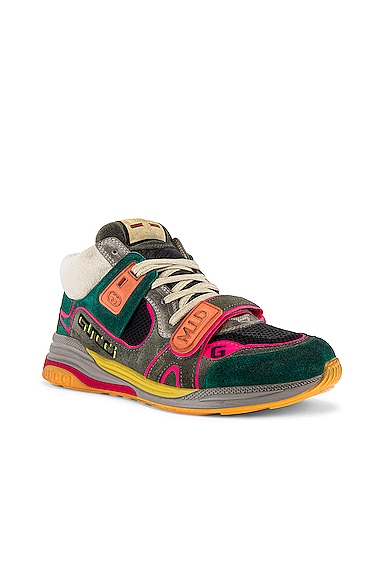 GUCCI G LINE MID LOW TOP SNEAKER,GUCC-MZ14