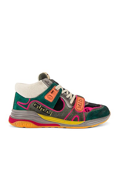 GUCCI G LINE MID LOW TOP SNEAKER,GUCC-MZ14