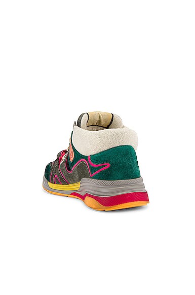 GUCCI G LINE MID LOW TOP SNEAKER,GUCC-MZ14