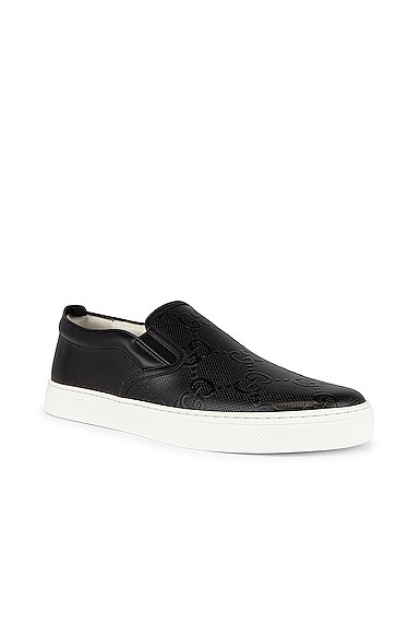 Gucci Dublin Slip On Sneaker in Black/Black | FWRD