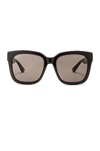 Gucci Square Sunglasses in Black