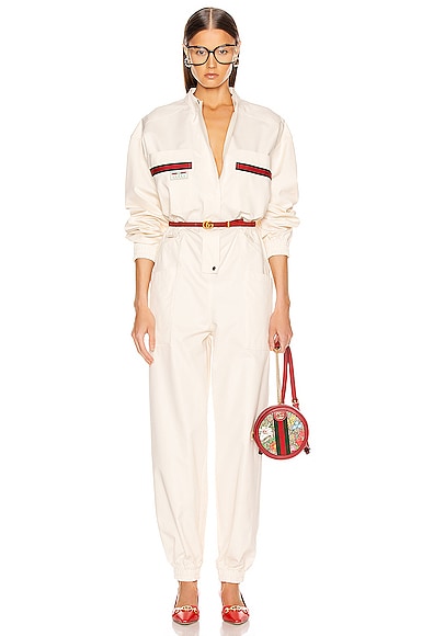 GUCCI LONG SLEEVE JUMPSUIT,GUCC-WC1