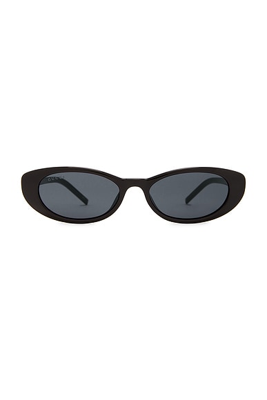 Gucci G String Strass Sunglasses In Black & Grey