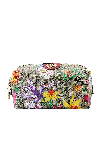 Floral Cosmetic Case