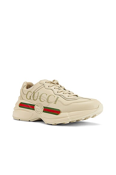 GUCCI Rhyton Logo Sneakers,GUCC-WZ2