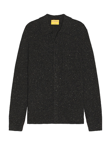 Button Up! Shirt In Recycled Cashmere