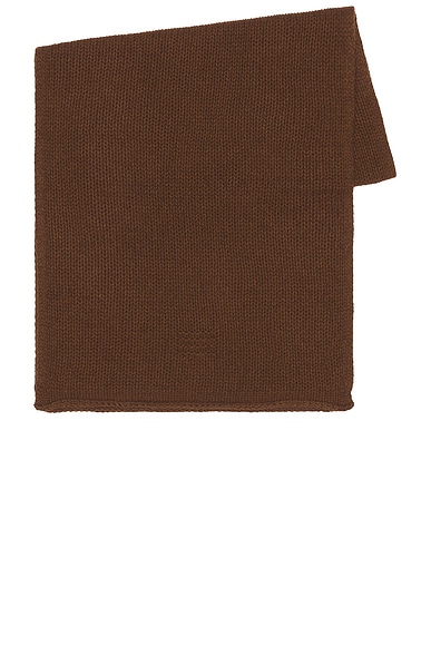 Guest In Residence The Blanket Scarf in Chestnut