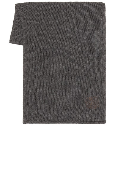 Guest In Residence The Blanket Scarf in Charcoal