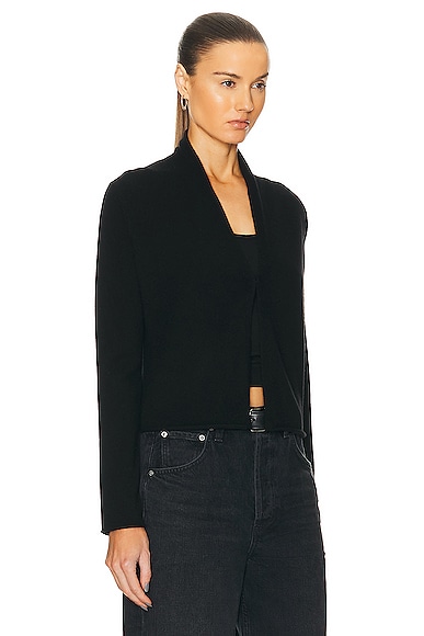Shop Guest In Residence Stealth Cardigan In Black