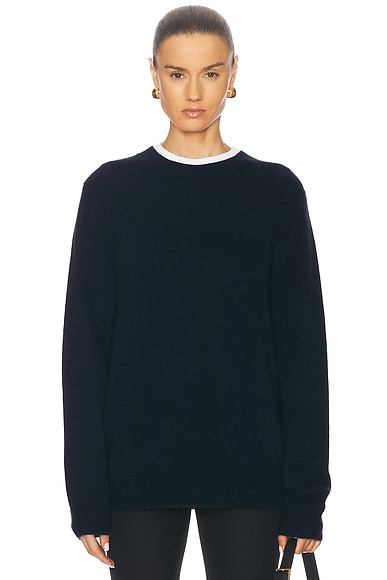 Guest In Residence All Day Crew Sweater in Midnight