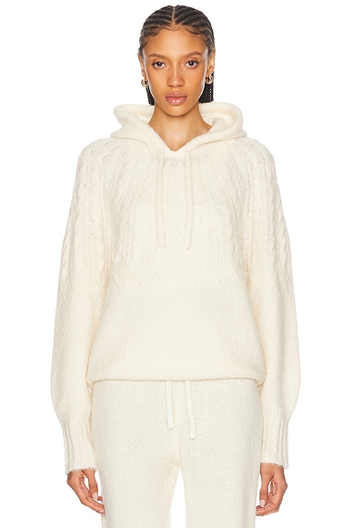 Guest In Residence Cloud Hoodie in Cream