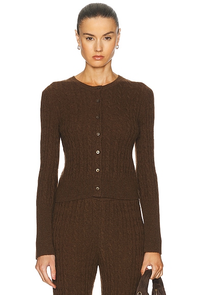 Jane Cable Cashmere Cardigan