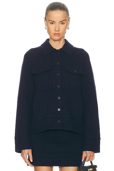 Guest In Residence Jean Jacket in Midnight