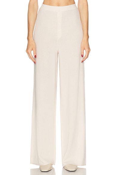 Guest In Residence Everywear Pant in Cream