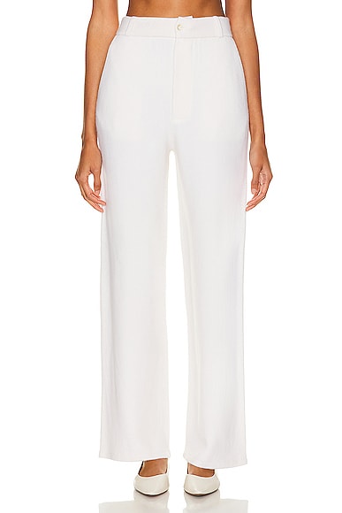 Guest In Residence Tailored Trouser in Cream