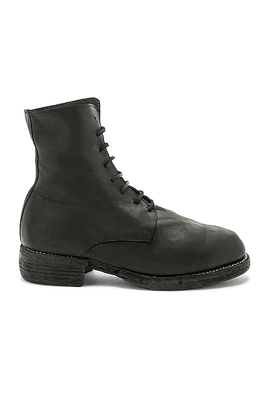 Leather Lace Up Boots
