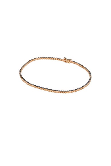 Small Black Diamond Bracelet