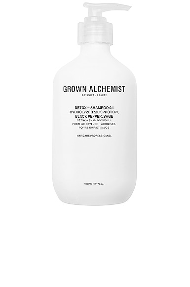 Grown Alchemist Detox Shampoo 0.1 in Hydrolyzed Silk Protein, Lycopene, & Sage