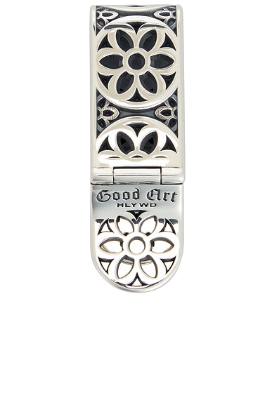 GOOD ART HLYWD Cream Dream Money Clip in Silver
