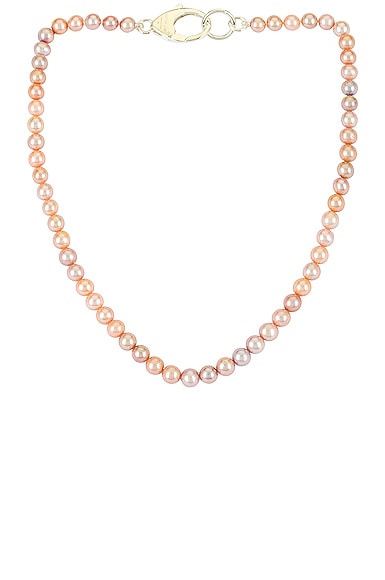 Pink Pearl Lobster Chain in Blush