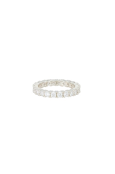 Hatton Labs Eternity Ring in White