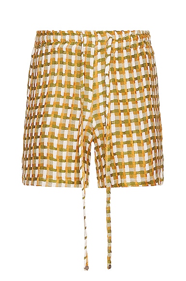 Loose Weave Thread Texture Shorts