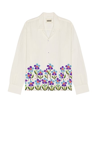 Beaded Floral Shirt