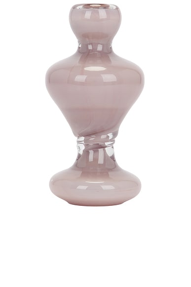 HELLE MARDAHL The Candle Holder Medi in Plum