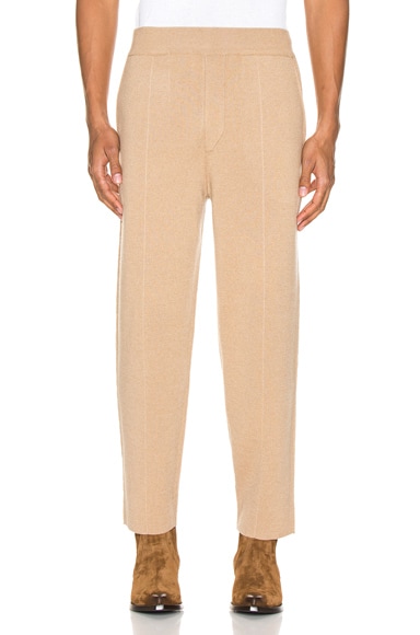 Haider Ackermann Knitted Trousers In Invidia Camel