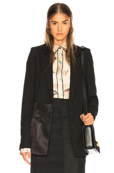 Contrast Detail Blazer