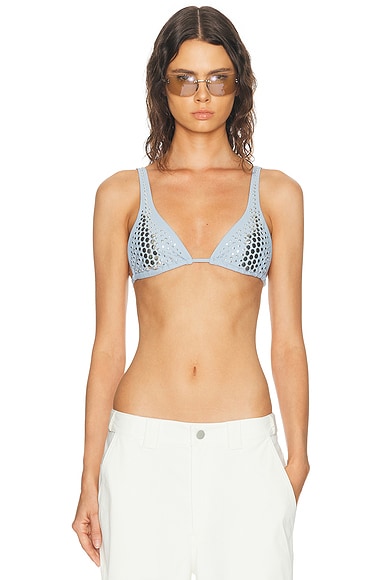 Studded Bikini Top