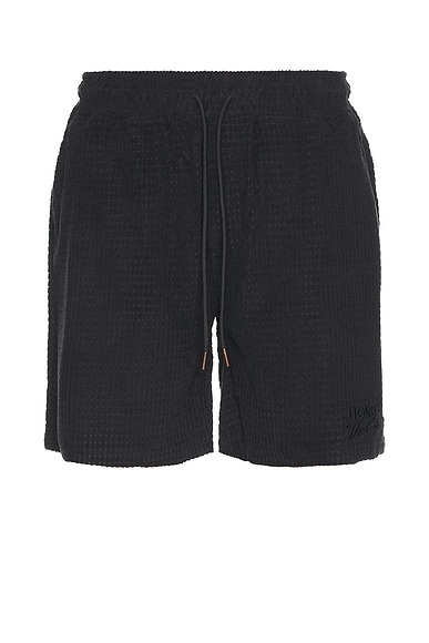 Textured Knit Short