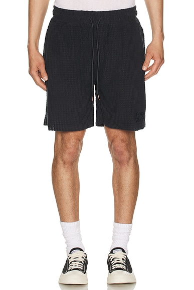 Textured Knit Short