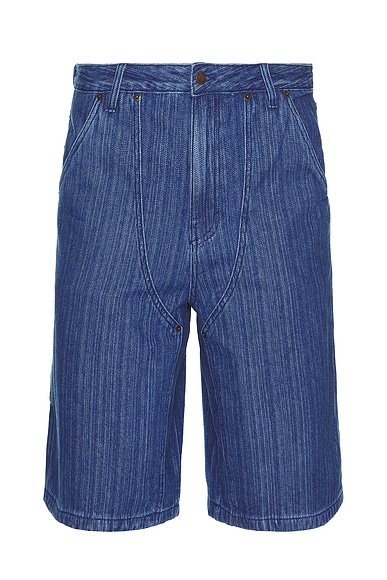 Honor The Gift Gears Carpenter Short in Blue