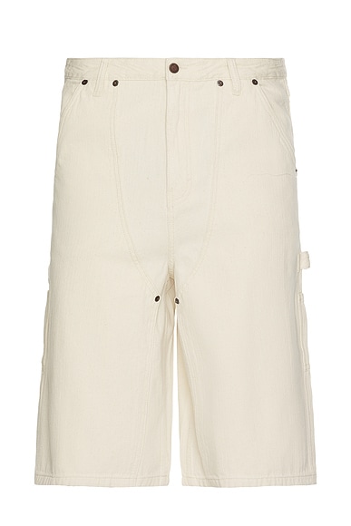 Honor The Gift Gears Carpenter Short in Cream