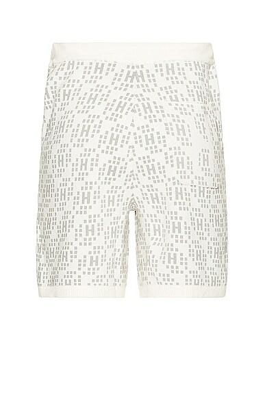 Shop Honor The Gift A-spring H Knit Short In Bone