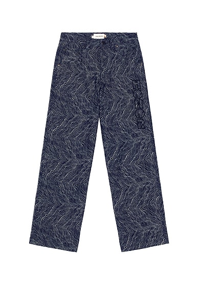 Indigo Wide Leg Pant