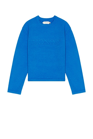 Honor The Gift Honor Knit Sweater in Blue